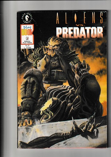 Aliens predator play book - predator,