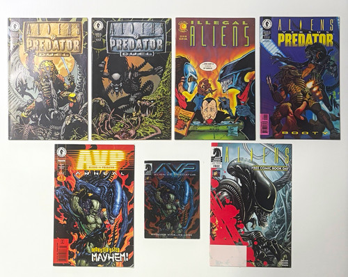 Lotto fumetti aliens vs - 7,
