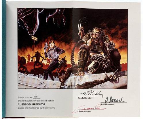 Aliens predator firmato - predator, hc
