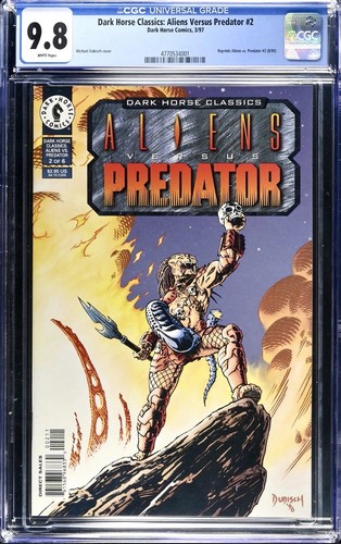 Aliens predator cgc 9 8 - cgc, 9.8