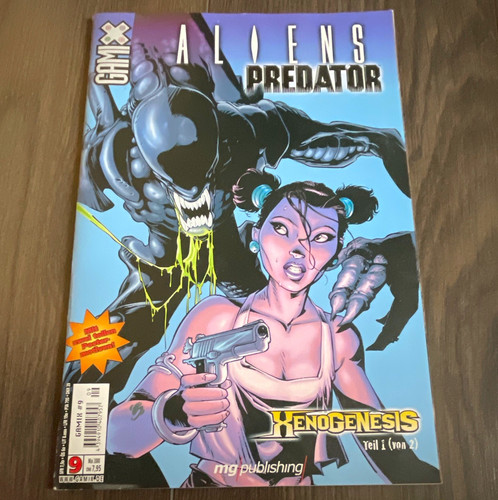 Editoria fumetto alieni vs - alieni,