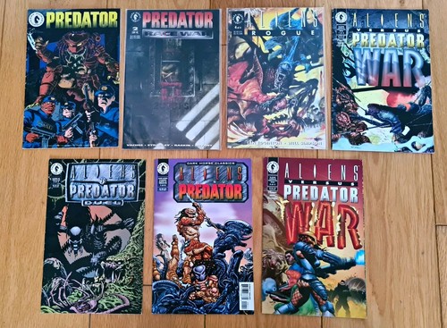 Dark horse aliens predator - horse,