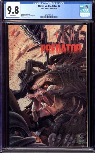 Aliens predator cgc 9 8 - aliens, 9,8